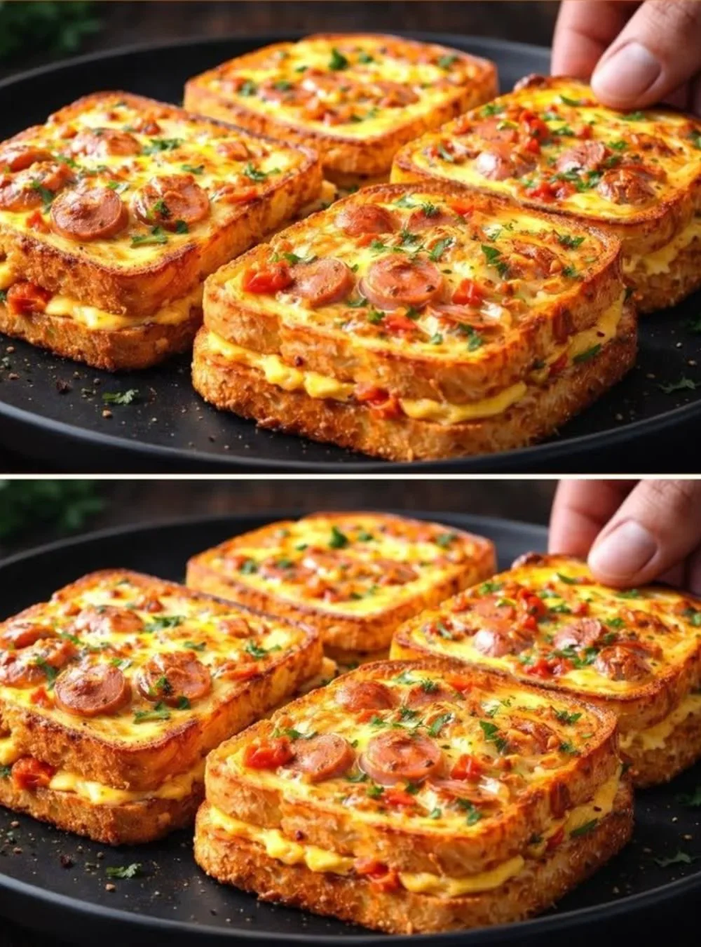 Ofen-Eier-Toast: Schnelles und einfaches proteinreiches Frühstücksrezept
