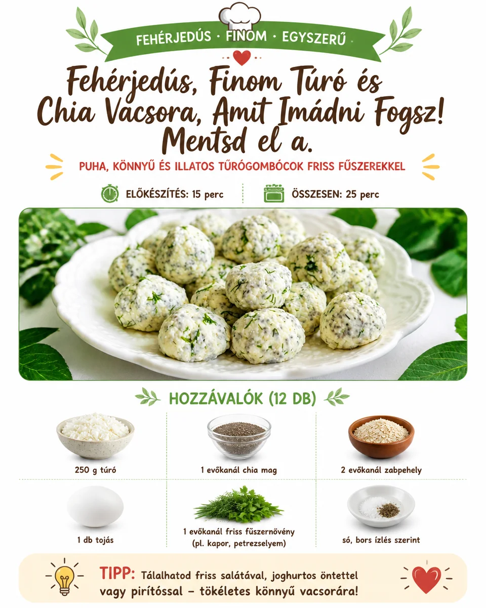 Proteinreiches Quark-Chia-Abendessen mit gesunden Zutaten