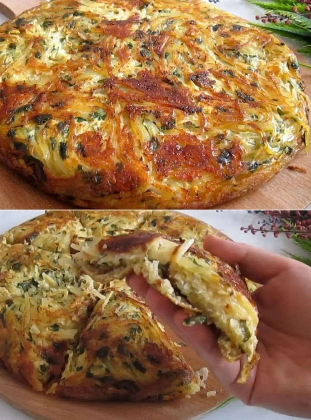 Schnelles Rezept mit Kartoffeln und Eiern, günstig und einfach zuzubereiten.