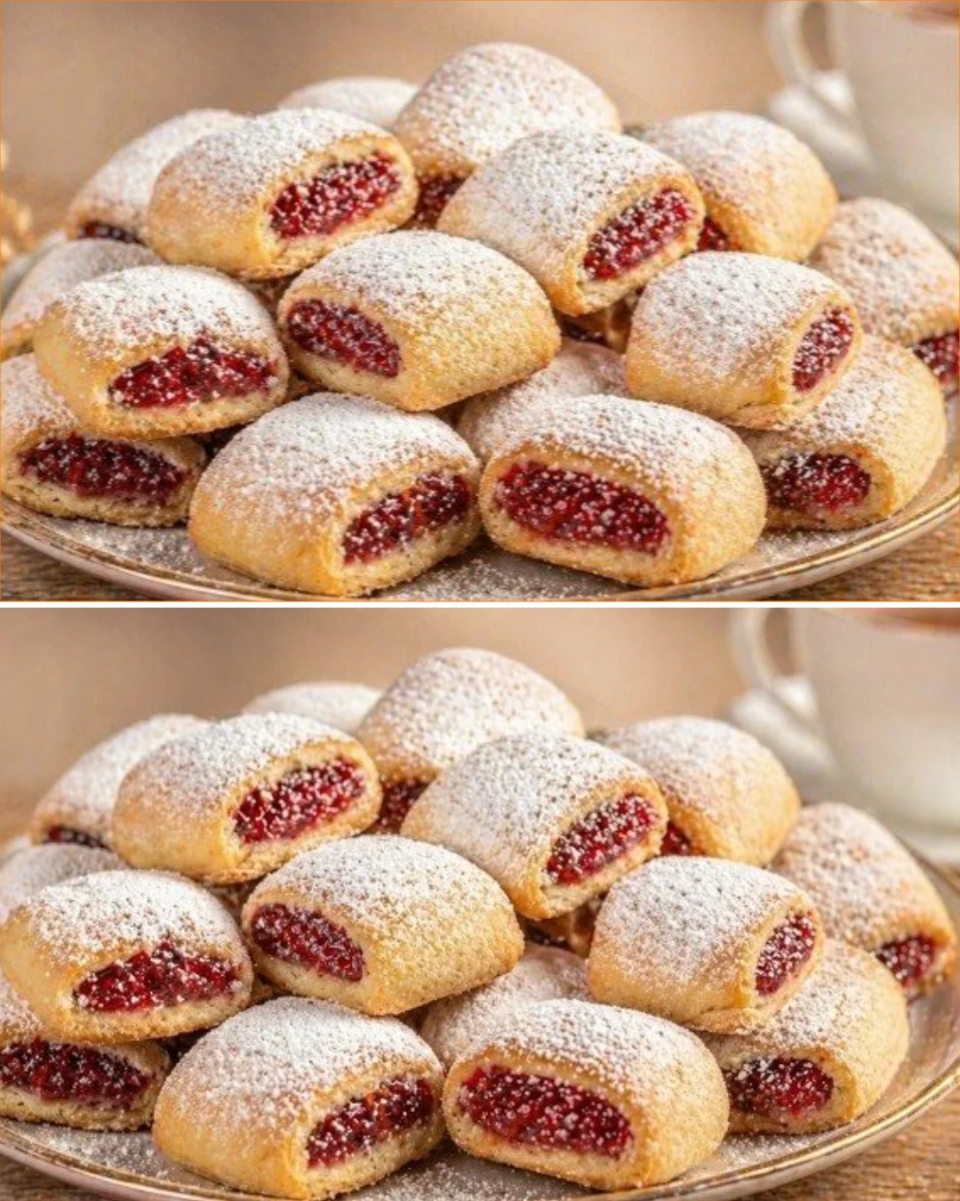 Schnelle Himbeer-Marmorkekse frisch aus dem Ofen, ideal für jeden Anlass.