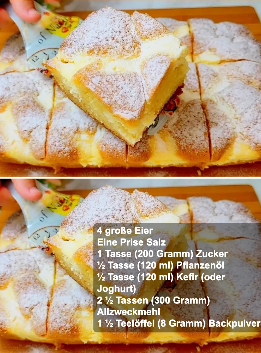 Schneller Kuchen: Einfaches und gesundes Rezept für einen schnellen Genuss.