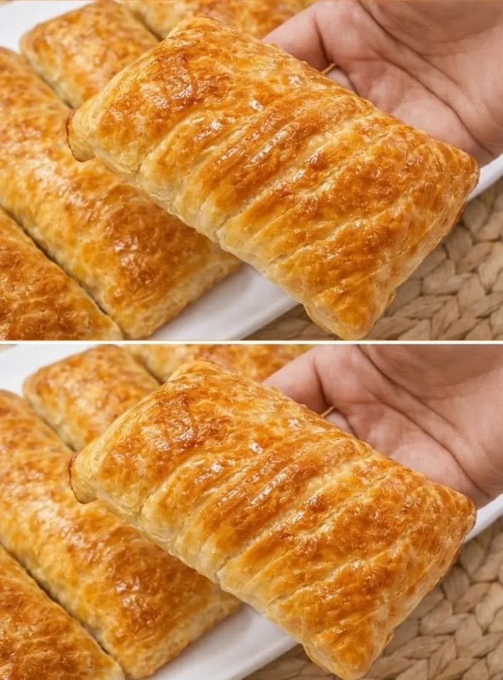 Teig mit heißem Wasser zubereiten für schnelle und leckere Rezepte.