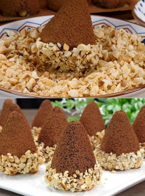 Verführerische Schoko-Trüffel, einfach und lecker zubereitet.
