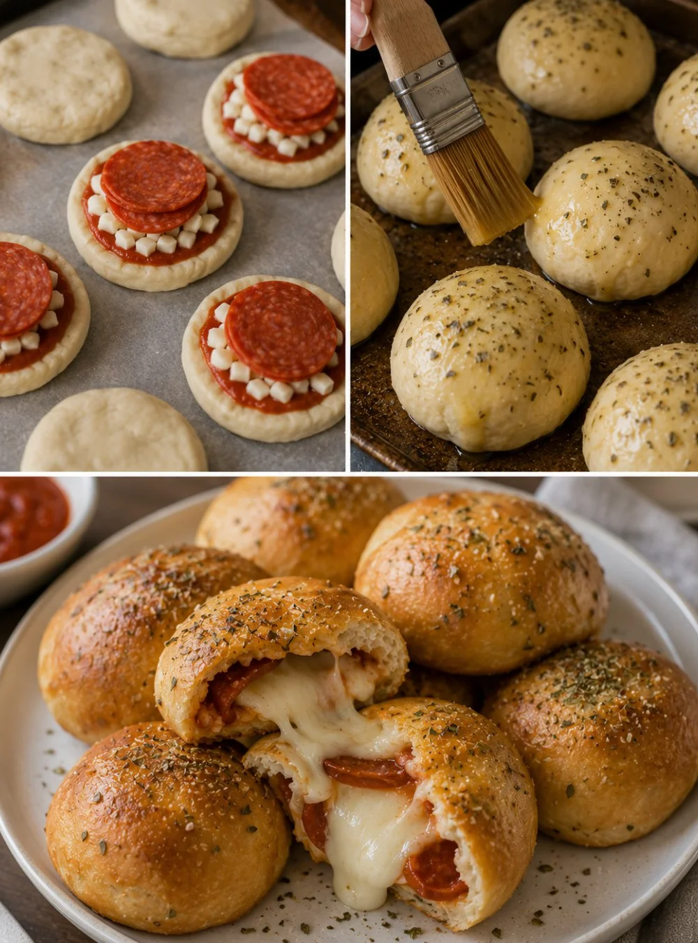 Käse Pizza Bomben – einfaches Rezept für einen köstlichen Snack