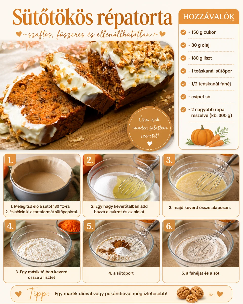Saftiger Kürbis-Karottenkuchen mit aromatischen Aromen