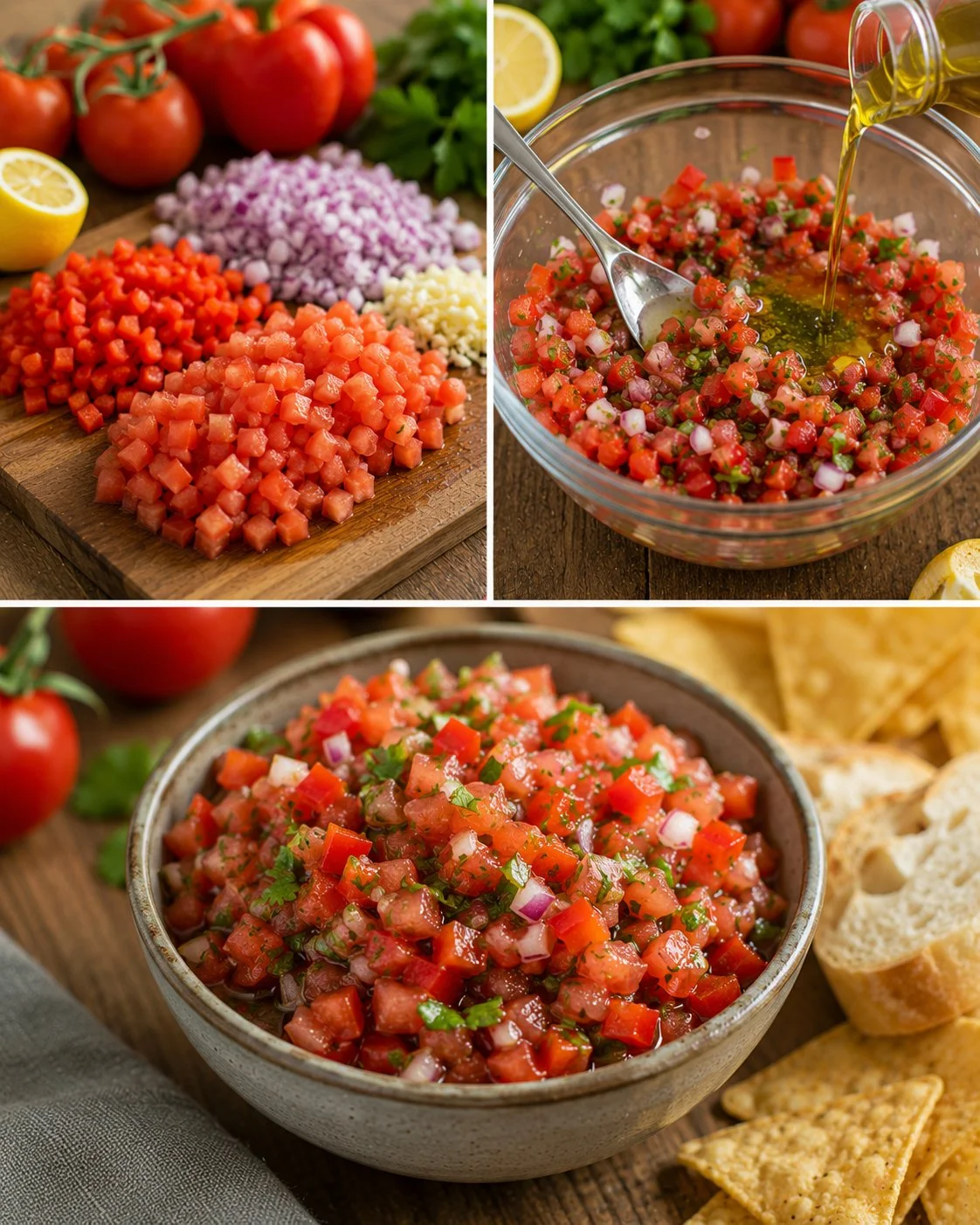 Rezept für Spanische Salsa mit Tomaten und Paprika