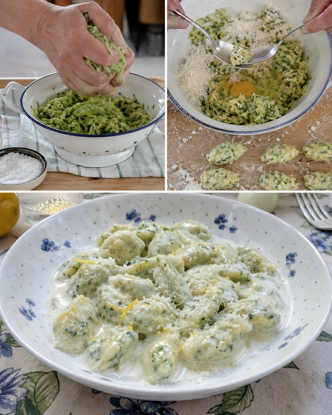Gnocchetti aus Zucchini - leckeres und gesundes Rezept