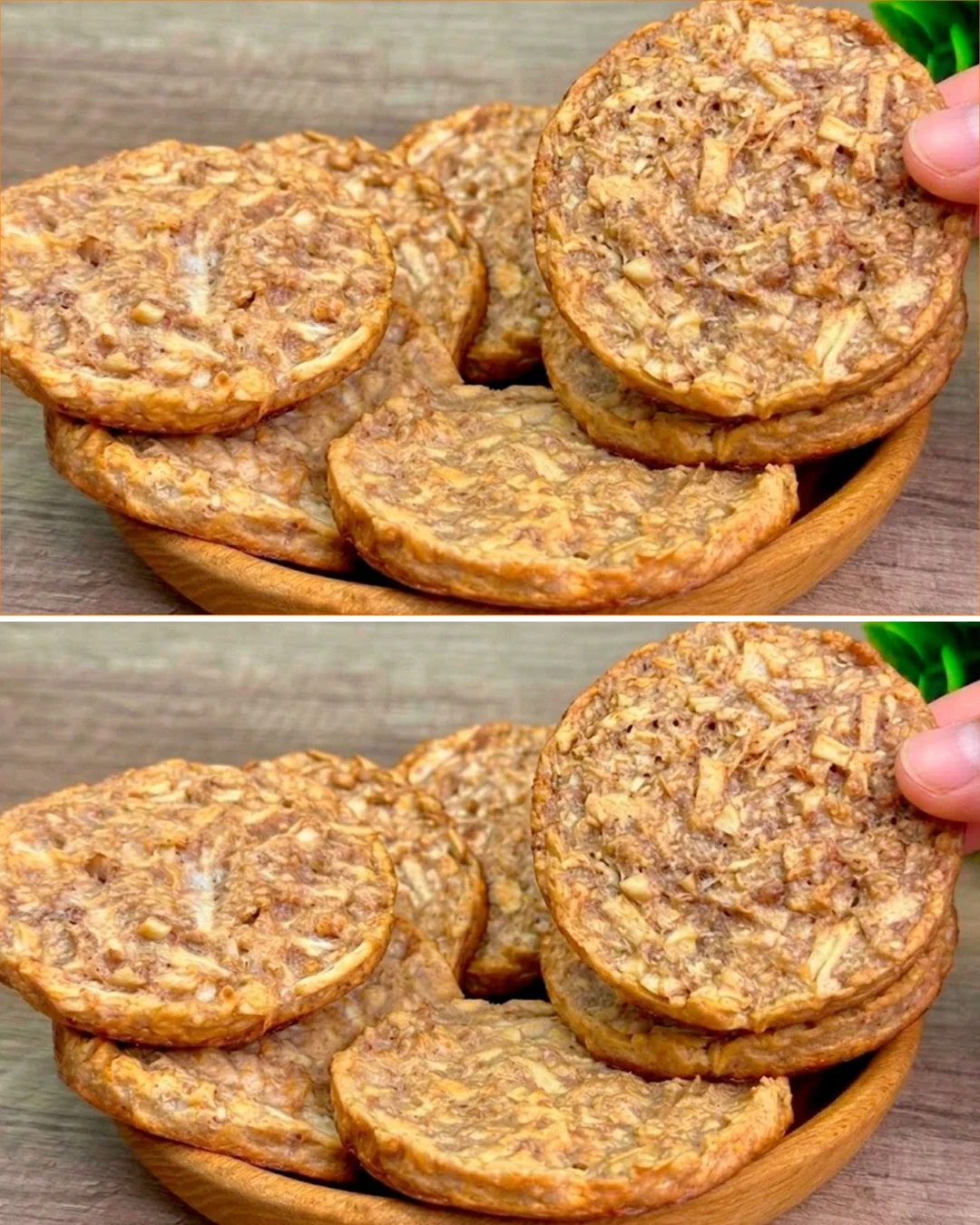 Gesundes Frühstück mit Haferflocken und frischen Äpfeln, zuckerfrei.