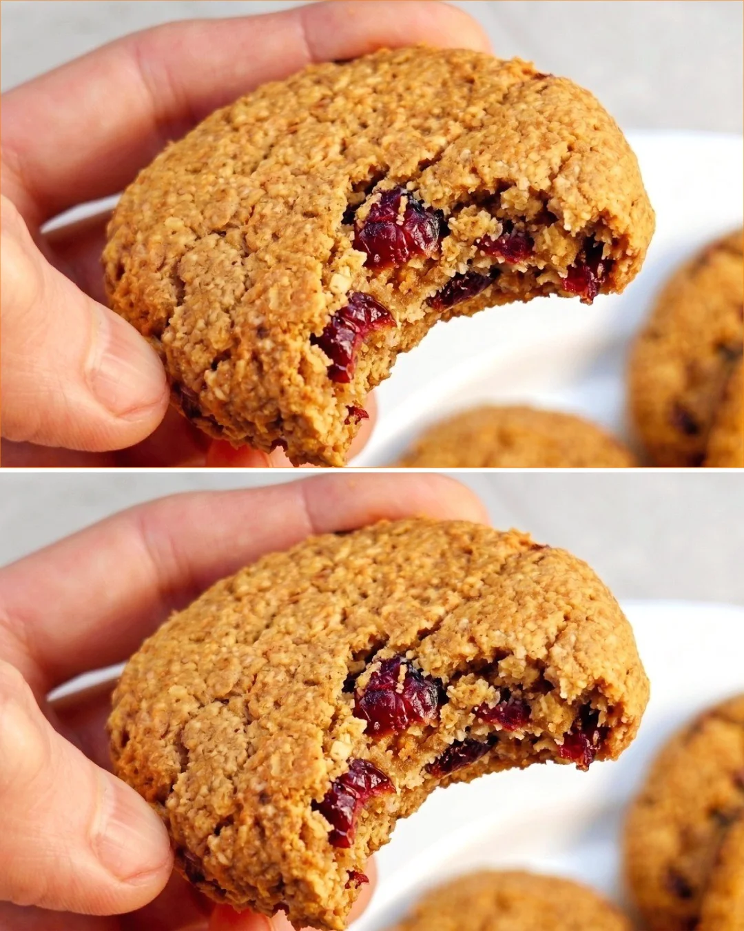 Gesunde Haferkekse ohne Zucker und Mehl, schnell in 15 Minuten zubereitet