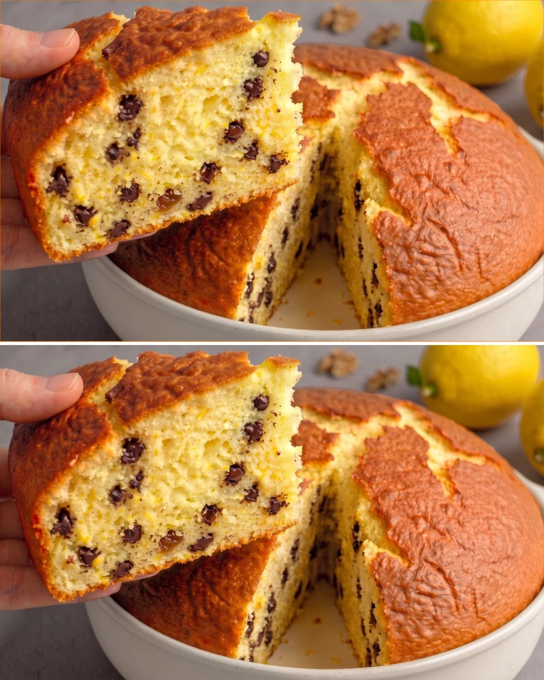 Omas Kuchen Rezept, einfach und schnell in 5 Minuten zubereitet ohne Waage