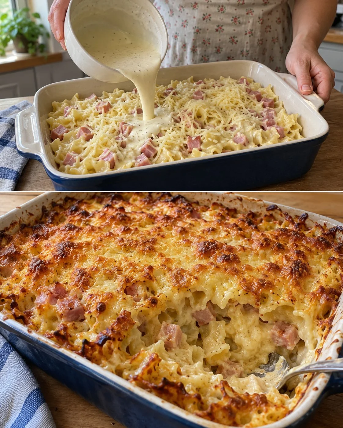 Kürbisgnocchi mit Salbeibutter auf einem Teller angerichtet