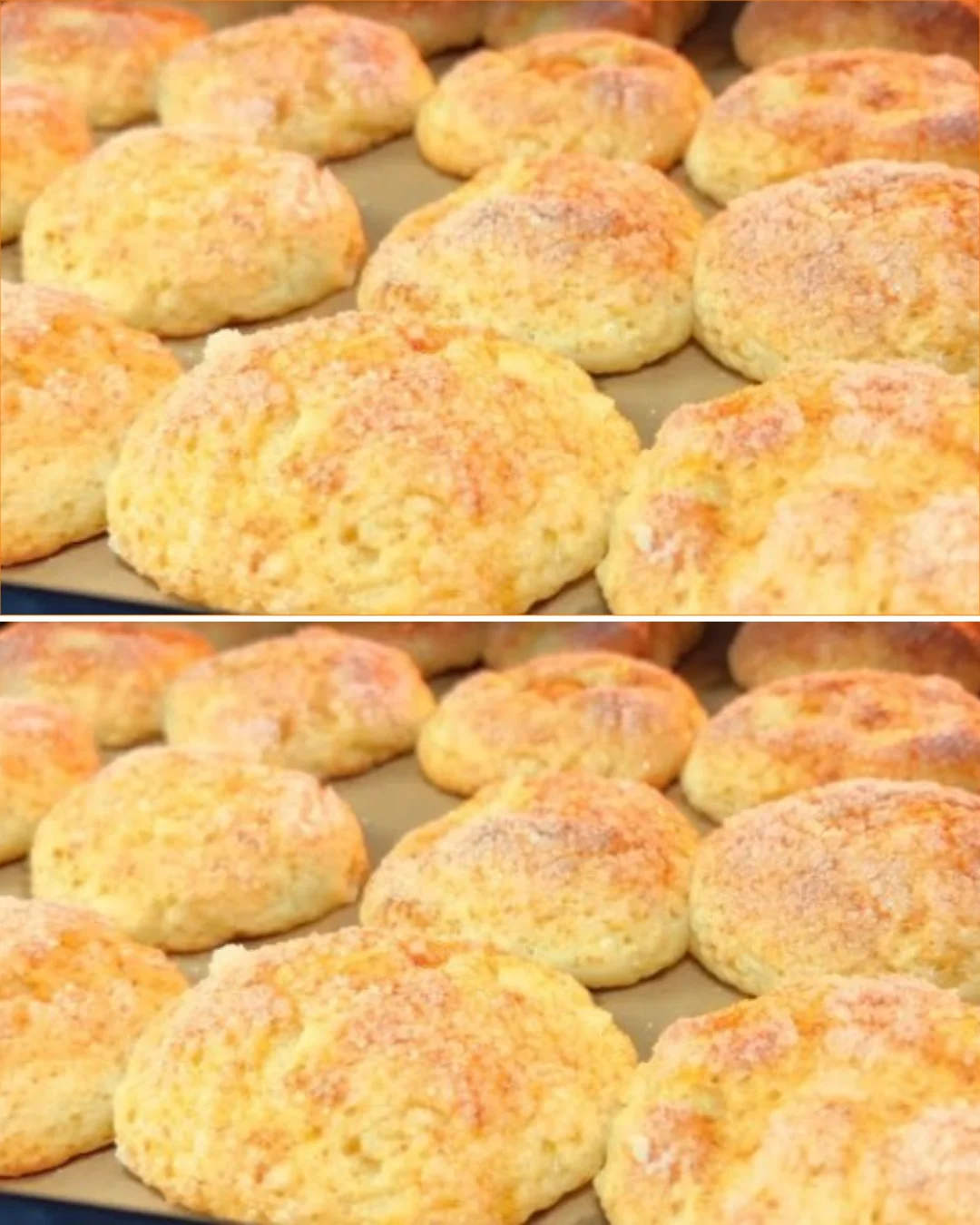 Hüttenkäse-Apfel-Brötchen für die Teestunde, schnell und einfach gebacken.