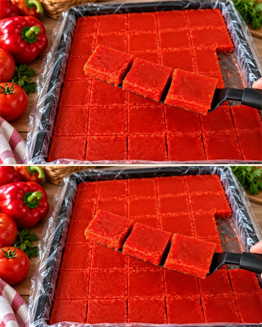 Aufbewahrung von Tomaten und Paprika für den Winter