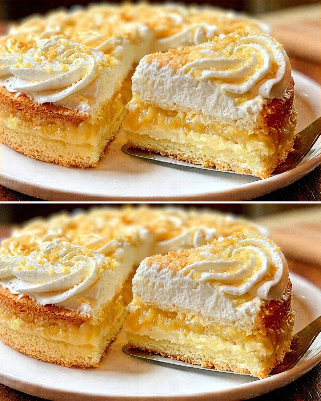 Einfaches französisches Dessert, das in wenigen Minuten zubereitet wird.