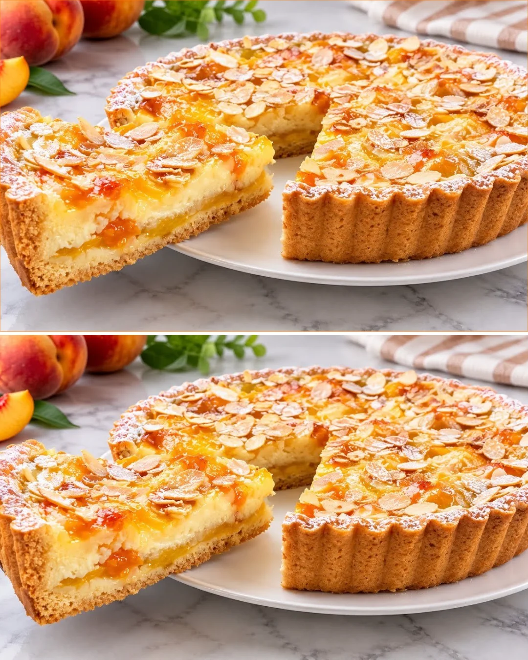 Leckere Herbst Crostata mit frischen Früchten und knusprigem Teig.