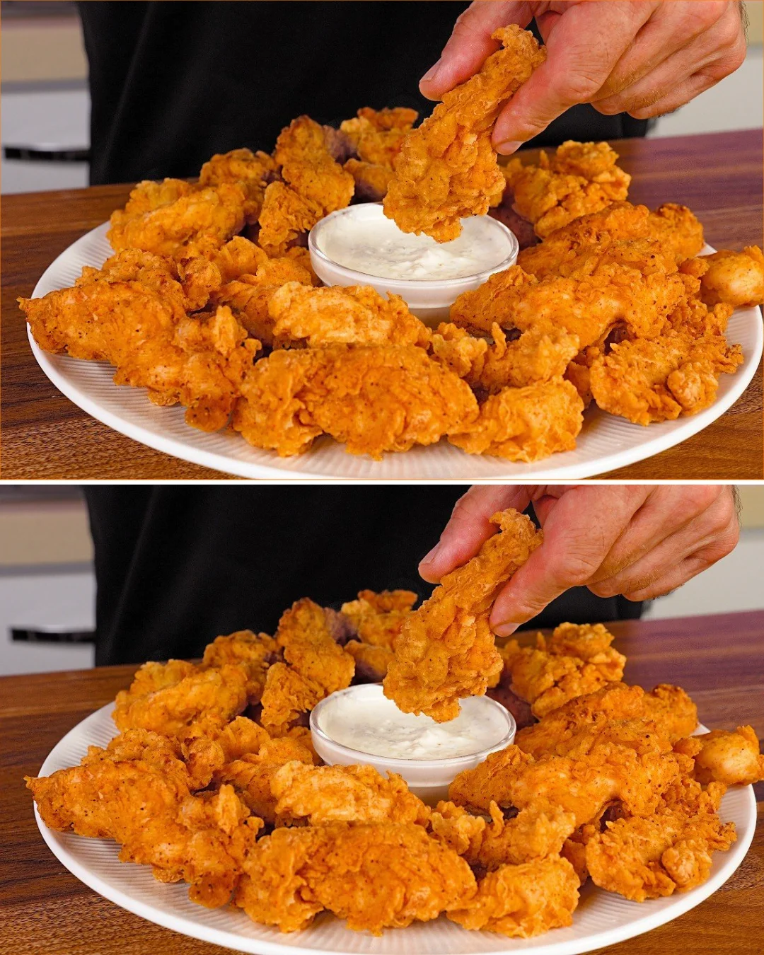 Rezept für knuspriges Hähnchen, zubereitet nach KFC-Vorlage