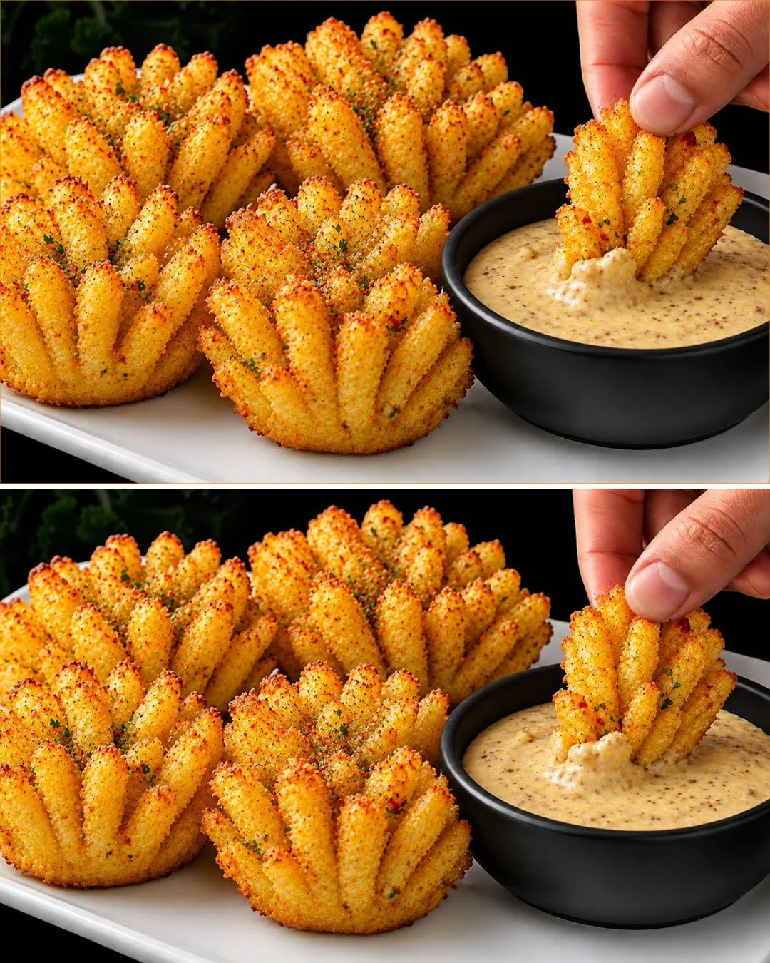Super knuspriger Kartoffelsnack aus frischen Kartoffeln